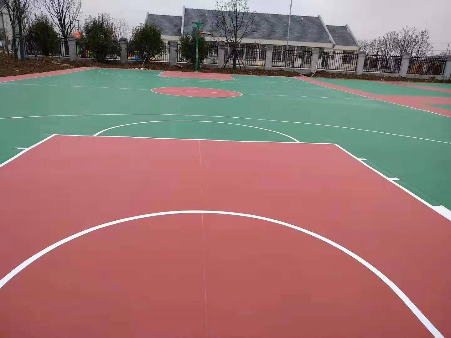 篮球场地坪